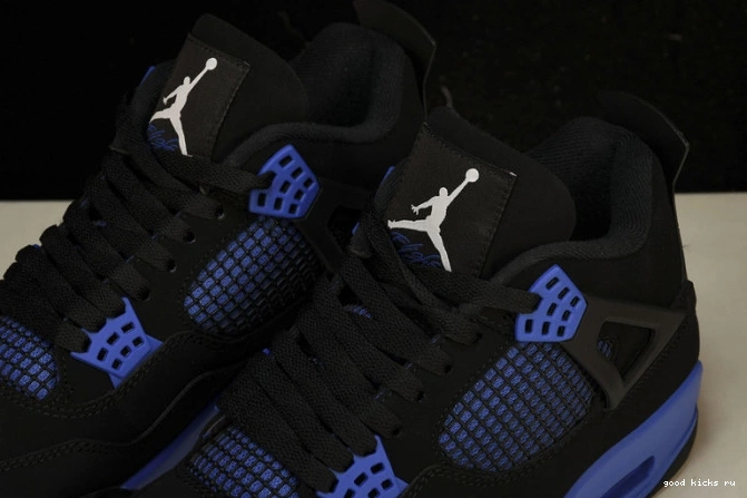 CT8527-018 Royal Jordan 4 Black Retro Game 0817